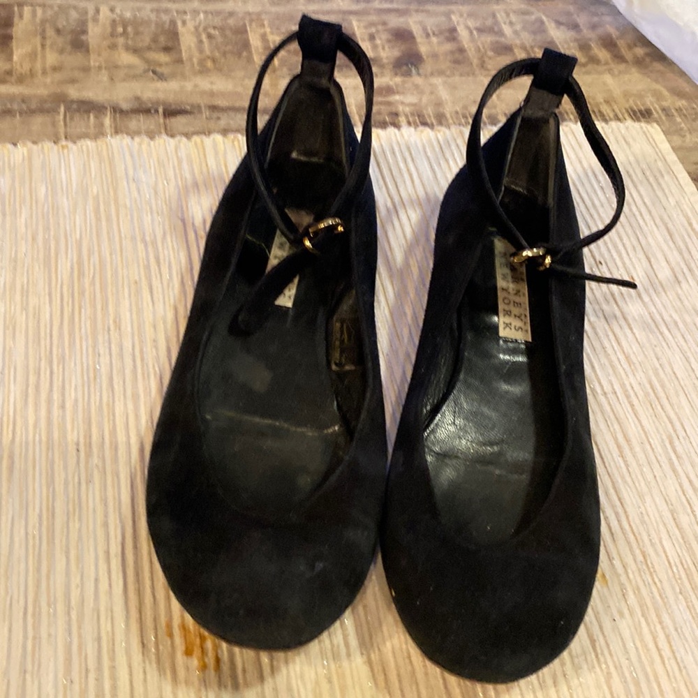 Barney’s New York Black Flats